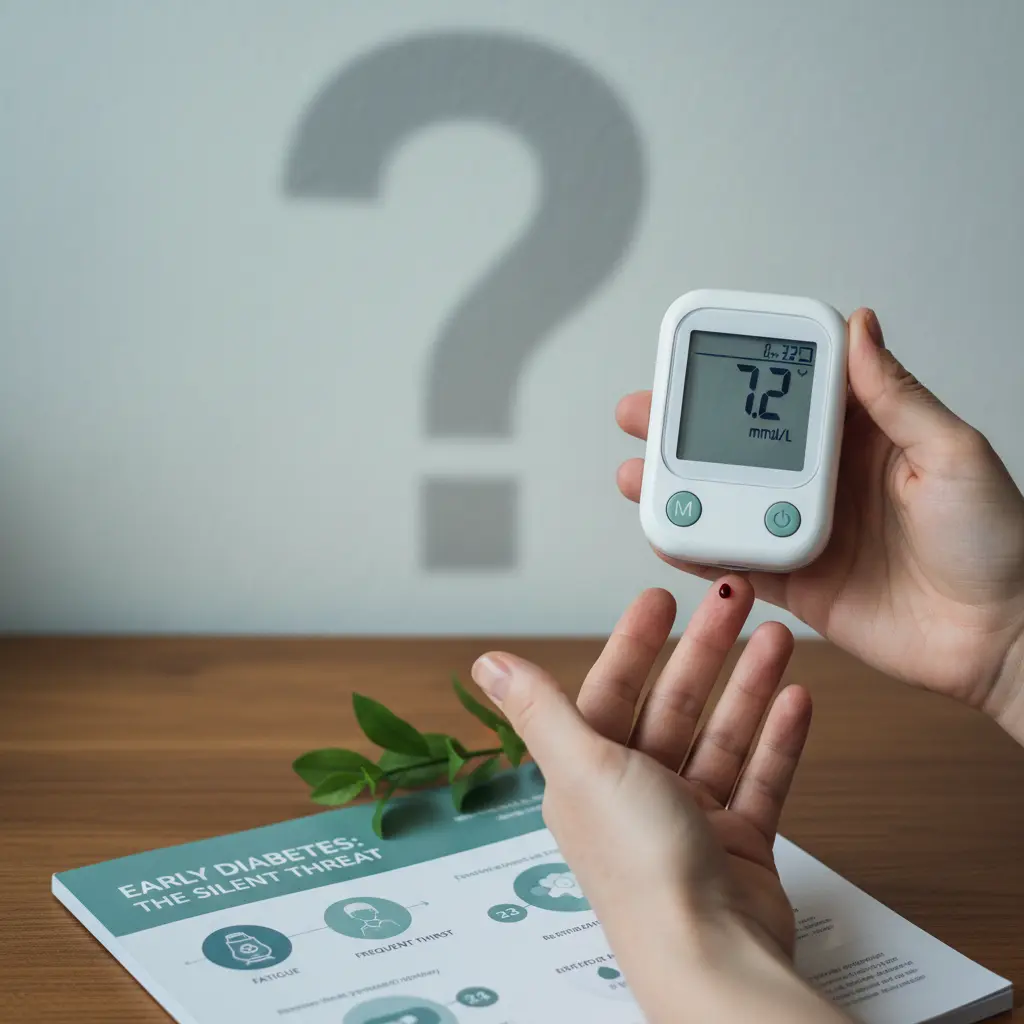 Early diabetes warning signs often go unnoticed