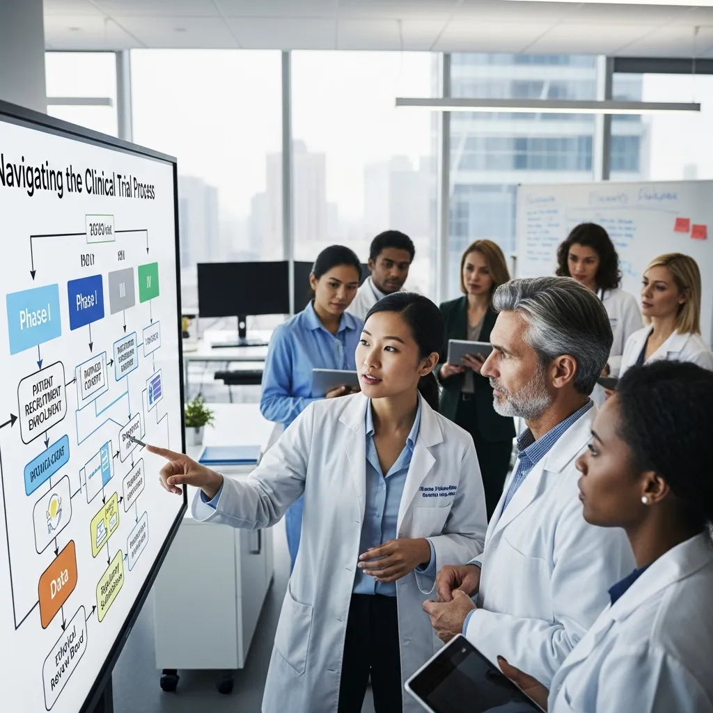 Clinical trial process overview