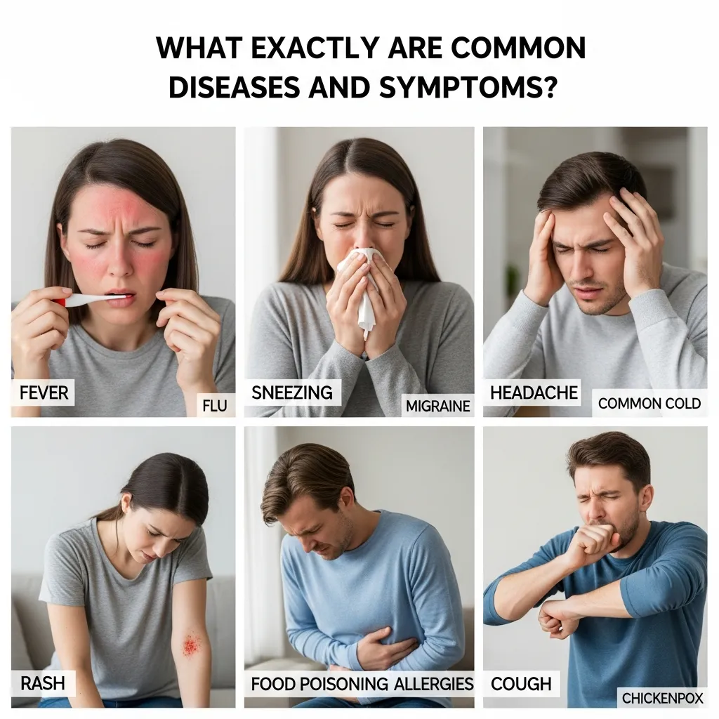 Common diseases and symptoms overview
