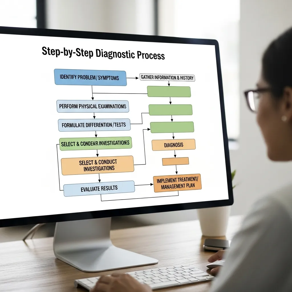 Medical diagnosis process overview