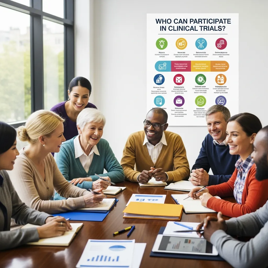 Who can join clinical trials overview