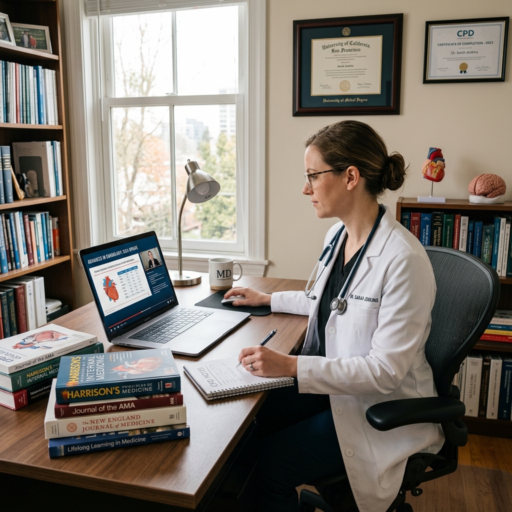 Continuous professional development for doctors
