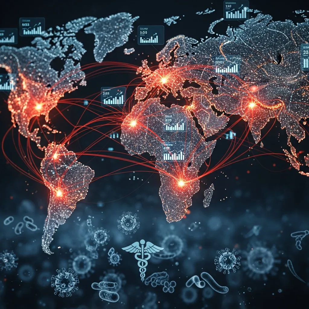 Global spread of infectious diseases