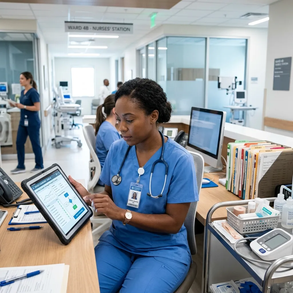 Healthcare workflow optimization steps