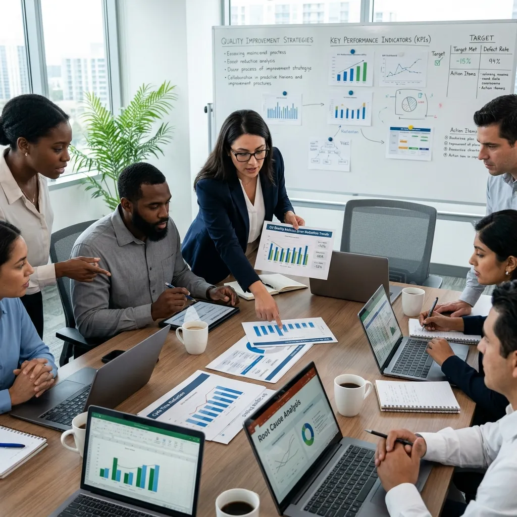 Implementing quality improvement in healthcare