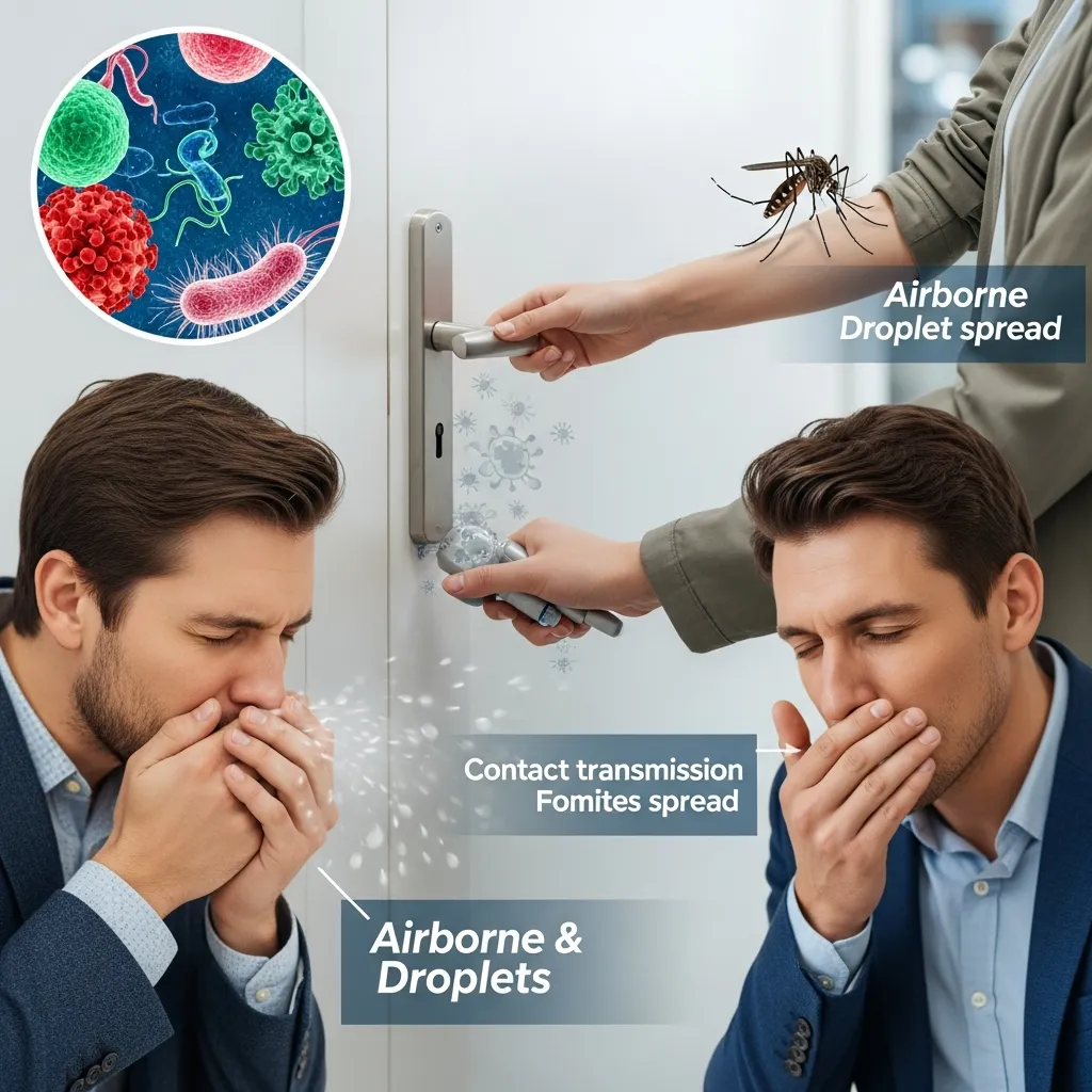 Infectious disease transmission methods
