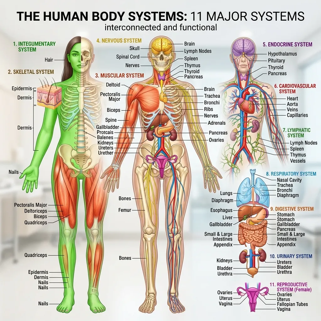 Overview of human body systems