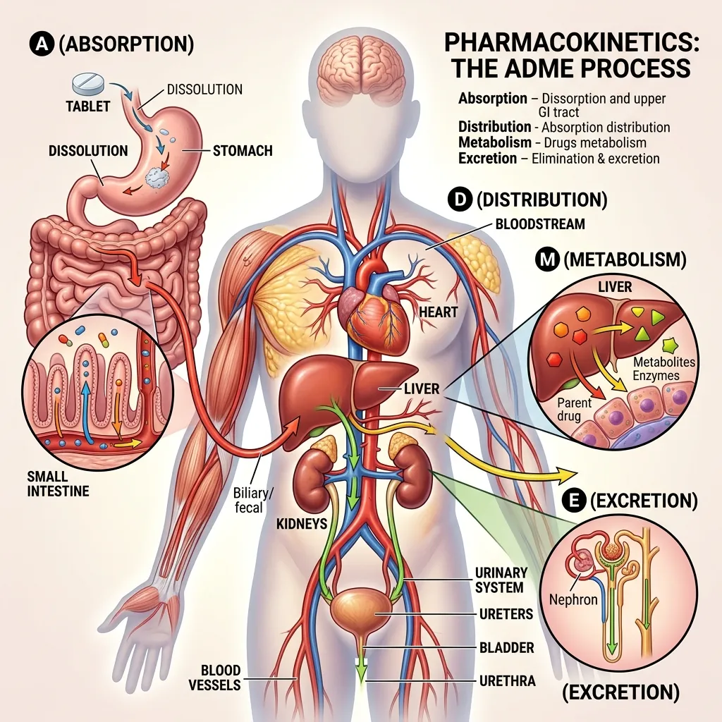 Pharmacokinetics and ADME process